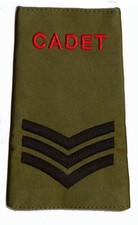 ACF / CCF Sergeant SGT RANK