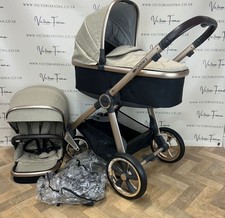 Babystyle Oyster3 Pushchair & Carrycot - Crème Brûlée