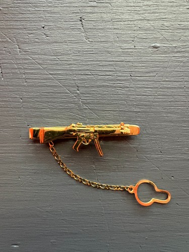 Gold mp5k tie - gold,