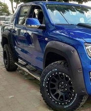 Fender Flare Wheel Arch Set Of 4 Kit Black For VW Amarok 2010-2016