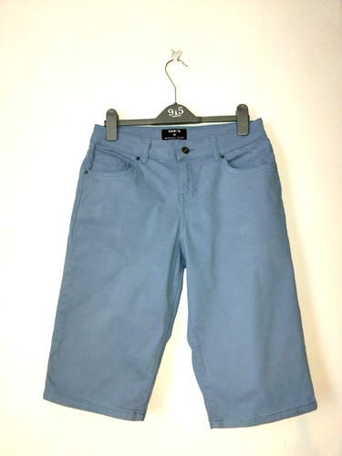 Women blue bermuda - women's, denim