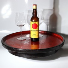 Large japanese lacquer round - large,