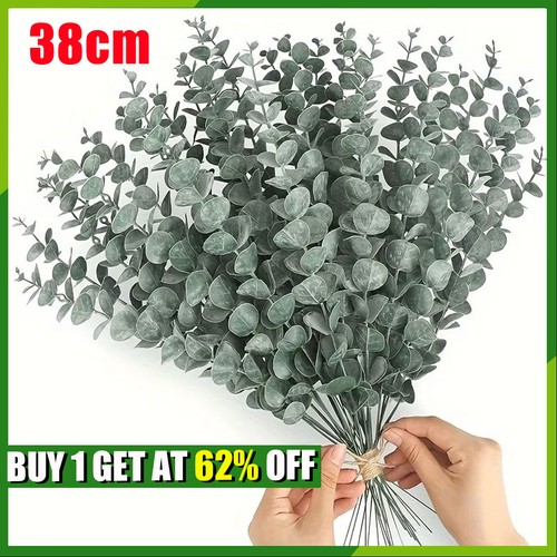 50x eucalyptus stems faux - 50x,