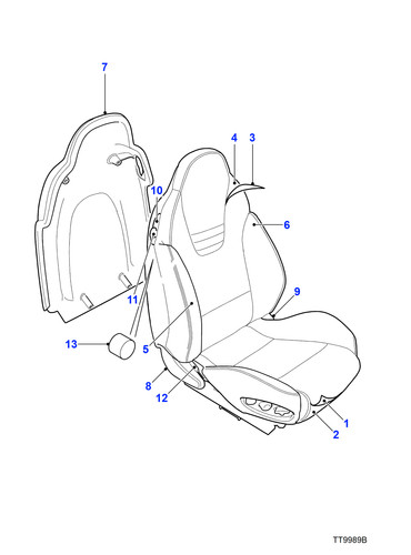 Jaguar mechanism cover - xk8, 4.0