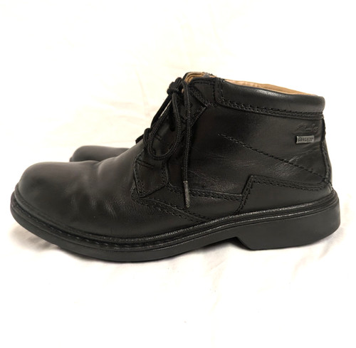 Clarks gore tex black leather - gore-tex,
