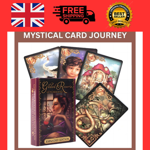 Lenormand oracle body gilded - lenormand,