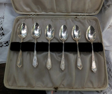 Silver Coffee Spoons In Box