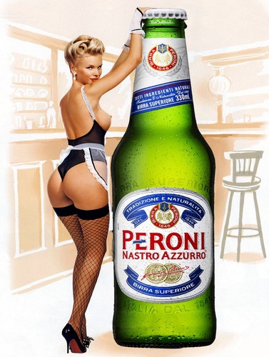 Peroni pin retro replica - pin,