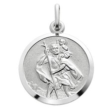 STERLING SILVER ST CHRISTOPHER
