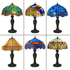 Tiffany table lamp - table, inch