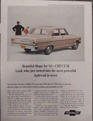 Original 1965 chevelle 65 - original, ad: