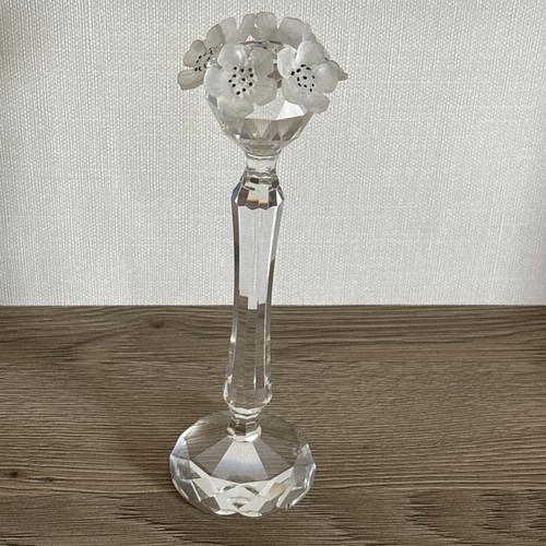Boxed swarovski crystal flower - crystal,