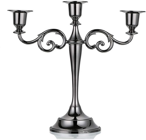 Vintage metal candelabra arm - vintage,