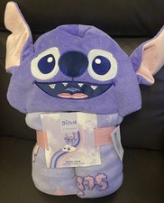 Disney stitch hooded throw - disney,