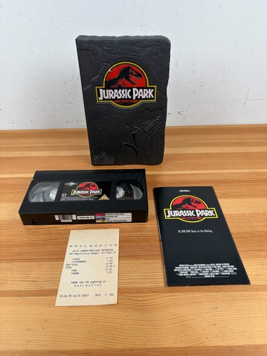 Rare jurassic park vhs video - jurassic,