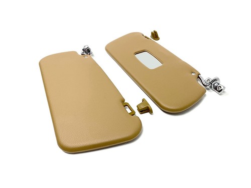 Beige sun visor - sun, set
