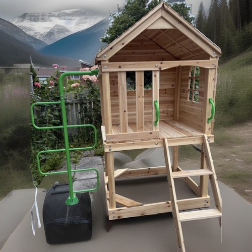 Wooden house outdoor - , playhouse