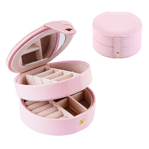 Round jewellery case layer - case, 2