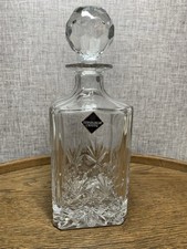 Edinburgh Crystal Heavy Square Decanter Christmas Drinks