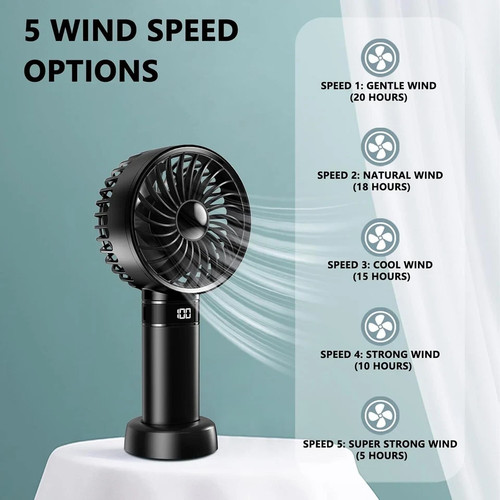 Mini handheld fan portable - handheld,
