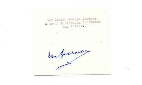 Don bradman australian - don,
