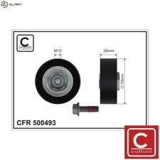 DEFLECTIONGUIDE PULLEY VRIBBED