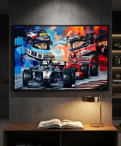 Michael schumacher and mika - michael,