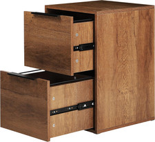 2 Drawer File Cabinet,Wood