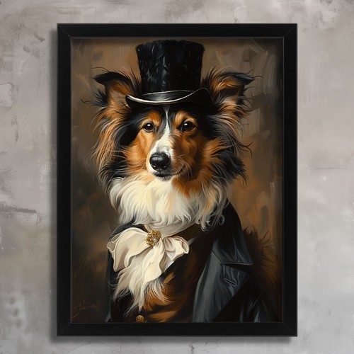 Anthropomorphic dog suit - dog, a