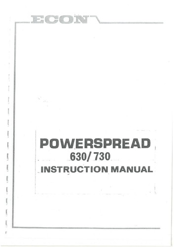 Econ powerspreader manure - powerspreader,