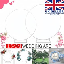 WHITE 1.5/2M Round Hoop