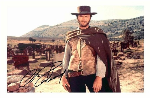 Clint eastwood autograph - eastwood,