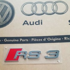 Audi RS3 original lettering