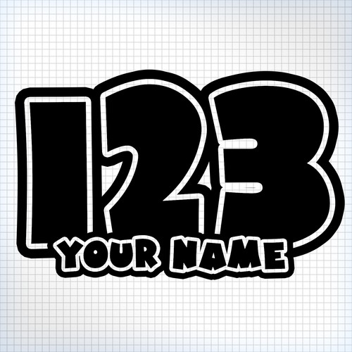 Race numbers with - 3,