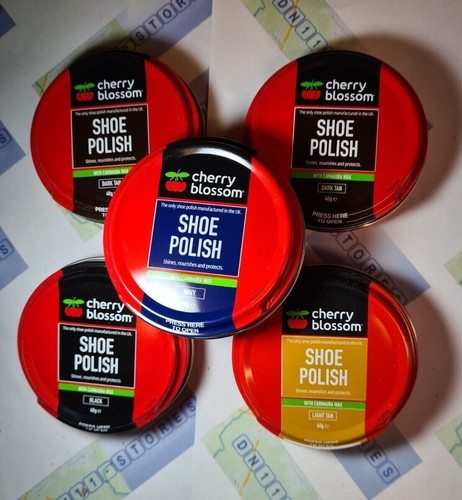 Cherry blossom shoe polish - cherry, &