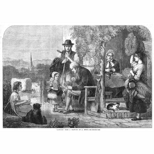 Autumn victorian pastoral - victorian,