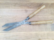 Vintage Garden Shears Wooden