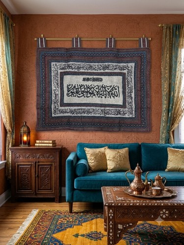 Tapestry islamic hand - tapestry,