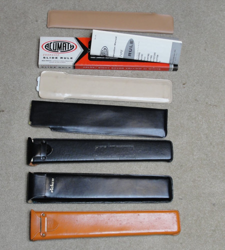Vintage slide rule lot - 6,