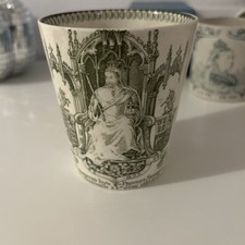 Queen Victoria Jubilee 1897 Beaker Doulton Burslem Rd. No. 293419 Jedburgh