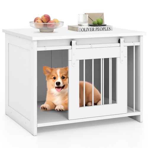 Modern wooden dog - wooden,