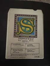 Steppenwolf - For Ladies Only- 8 Track-PLAY TESTED THROUGH-FREE SHIPPING-CLEAN
