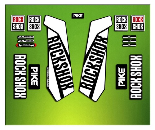 Compatible stickers rockshox - compatible,