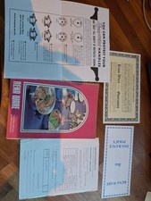 Rena Ware Cookbook, Order Form, Fire Insurance, Warranty doucuments