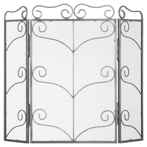 Antique heavy large silver - large,