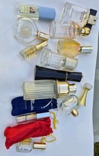 Collection Of Vintage Perfume Bottles Covet Panache Lanvin Caprice Laura Biagoti