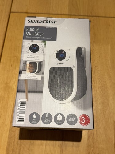 Silvercrest plug fan - plug-in, heater