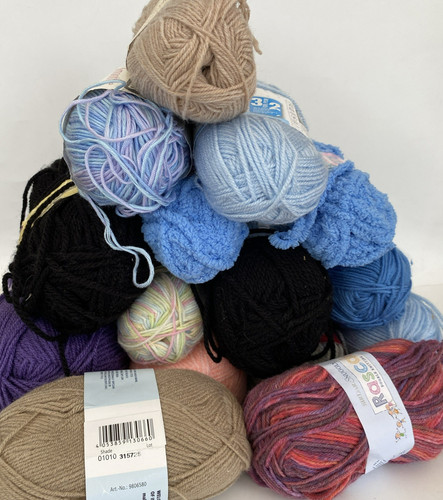 Yarn bundle joblot 800g - yarn, craft