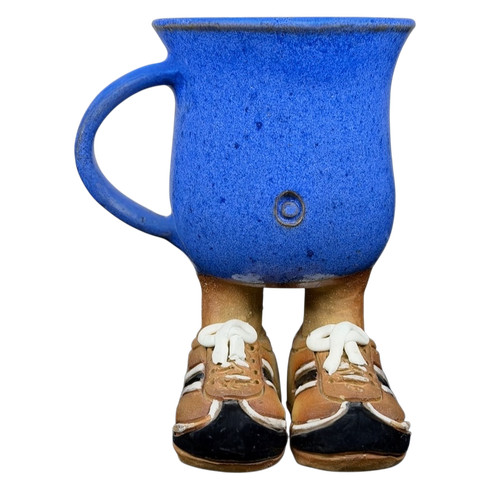 Running shoes footed cobalt - shoes",