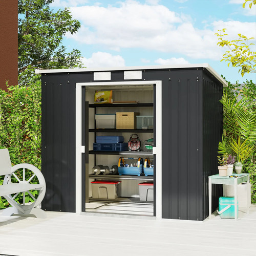 7x4ft garden storage shed - storage,
